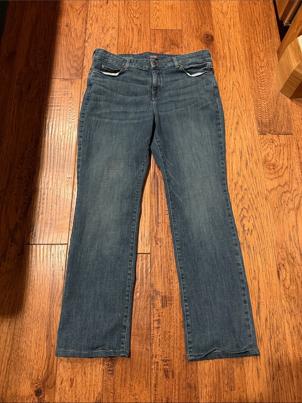 NYDJ Women's Boot-Cut Jeans in Dark Blue Wash